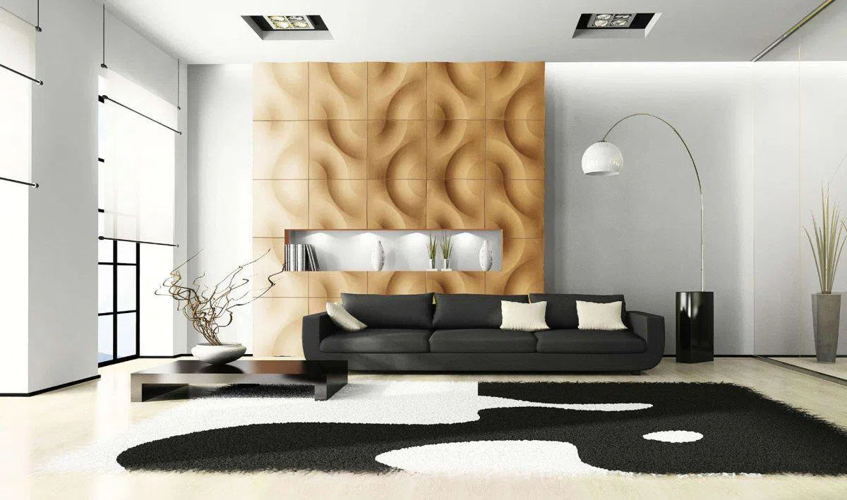 3D Wall Panel – CURVES - DecorMania.eu