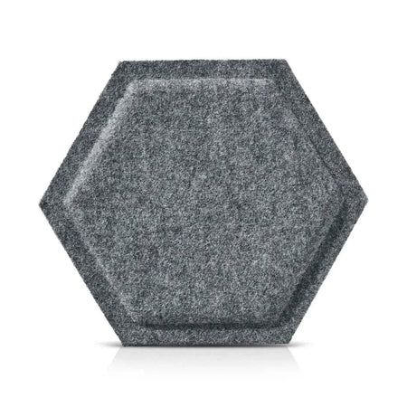 HEXA BOLD Felt Panel - GREY - DecorMania.eu