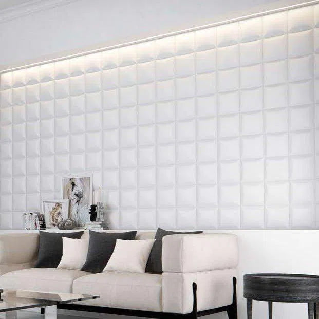 SQUARE 3D WALL PANEL 1PC - DecorMania.eu